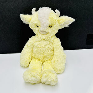 Slumberkins Sunny Yak Kin Plush 14” Yellow Limited Edition Stuffed Animal